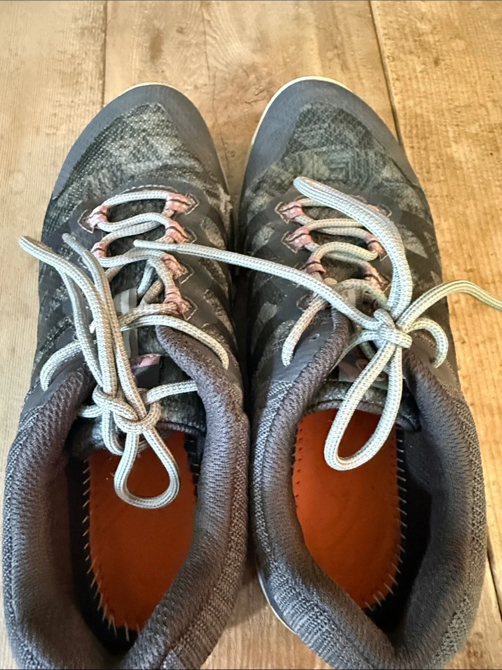Merrell Women's Gray and Pink Trail Runners